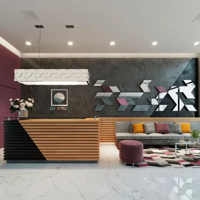 Lobby edificio Los Robles