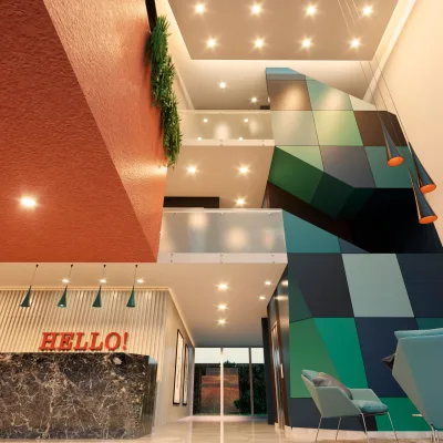 Lobby edificio Garden 360